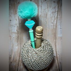 Fancy Designer Beaded Pen with FREE refill